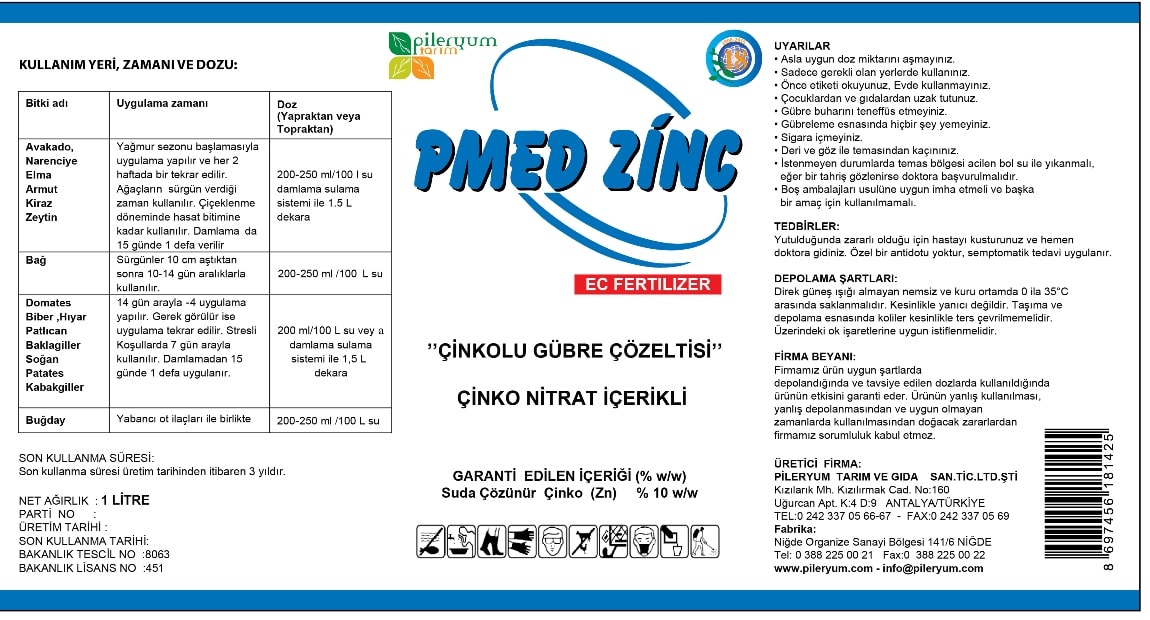 PMED ZİNC